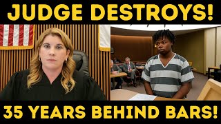 '' Judge West HANDS DOWN 35-Year Prison Sentence to Killer! ''