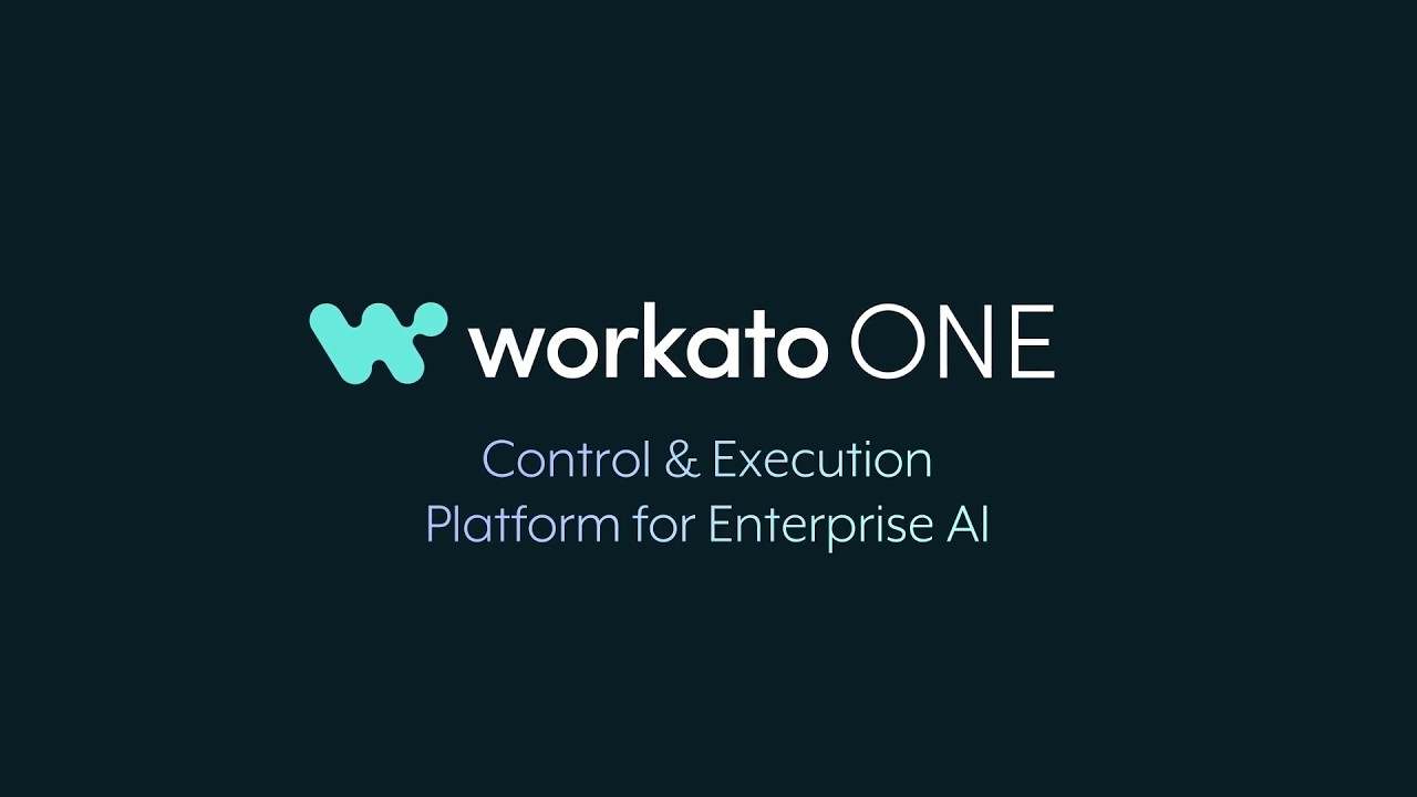 Workato ONE: The Control & Execution Platform for Enterprise AI