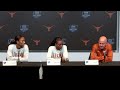 Texas press conference following its 3-2 win over Marquette at Jeep AVCA First Serve (8.24.26).
