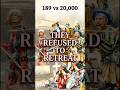 189 Swiss Guards vs 20,000… They Refused to Retreat”