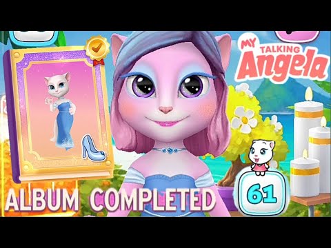 ❄️Level 61 Premium Album Event Completed In My Talking Angela ❄️|Chamor Games