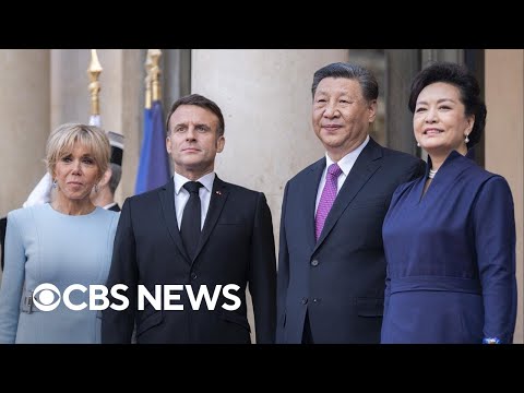 Chinas Xi Jinping kicks off Europe trip in France