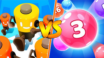 Battery Run vs Marble Run 3D - All Level Gameplay Android,iOS - NEW ULTRA APK UPDATE