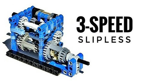 Lego Technic 3 Speed Differential Gearbox - Lego Technic Mastery