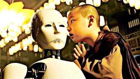 Roboter wird zum Buddha und erschreckt Menschen zur Abschaltung