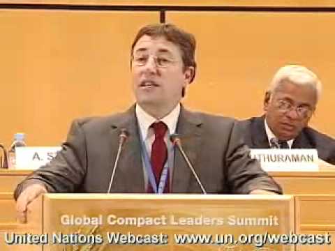 Achim Steiner, Executive Director of UNEP Speech, 2007 Global Compact Leaders Summit