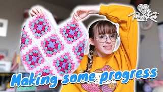 TRYING to start organizing my yarn | PassioKnit Vlog