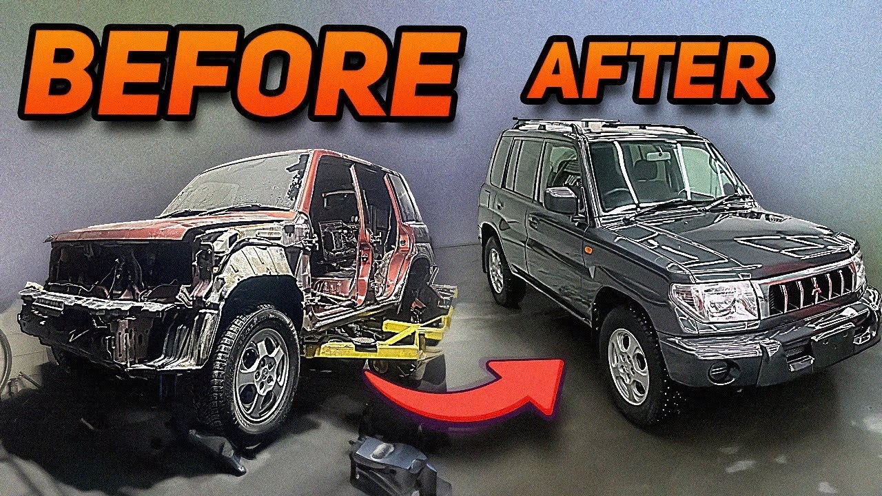 From junk to mint - Mitsubishi Pajero iO full detailing and makeover