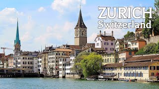 🇨🇭 Walking in ZURICH 4K, Switzerland