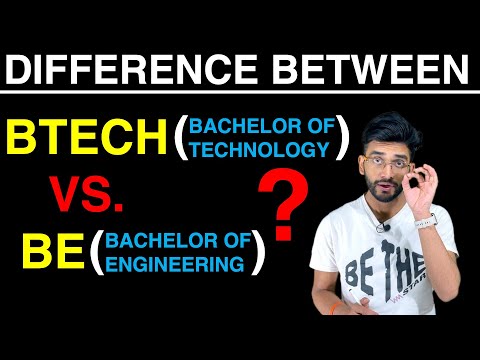 Video: Er btech en bachelorgrad?