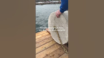 Securing a NyDock Floating Dock the Right Way ⚓