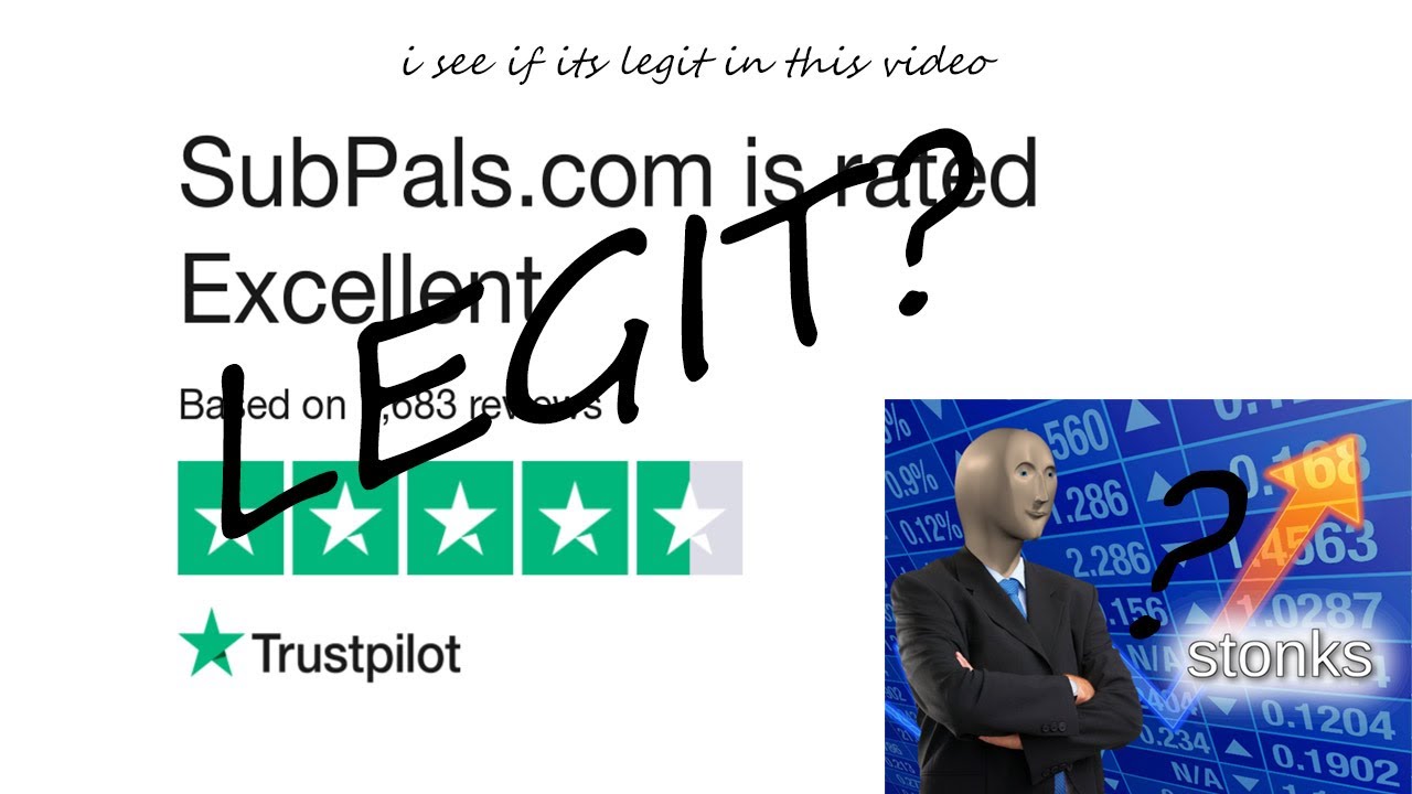 subpals a scam? // is subpals legit?