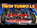 The best of the best fabricating cold side for twin turbo 71 camaro ls monster insane vpt