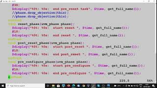 This video shows how various UVM phases run on atssim simulator