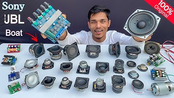 Online मिल गया सस्ते में Original Sony JBL Bluetooth Speaker & Class-d Amplifier | Ishu experiment