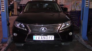 Lexus RX350  Поменяйте мне рейку, а может это опора стойки?