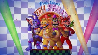 ALL ENDINGS AND ACHIEVEMENTS!! | Freddy Fazbear's Pizzeria Simulator LIVE #1 screenshot 4