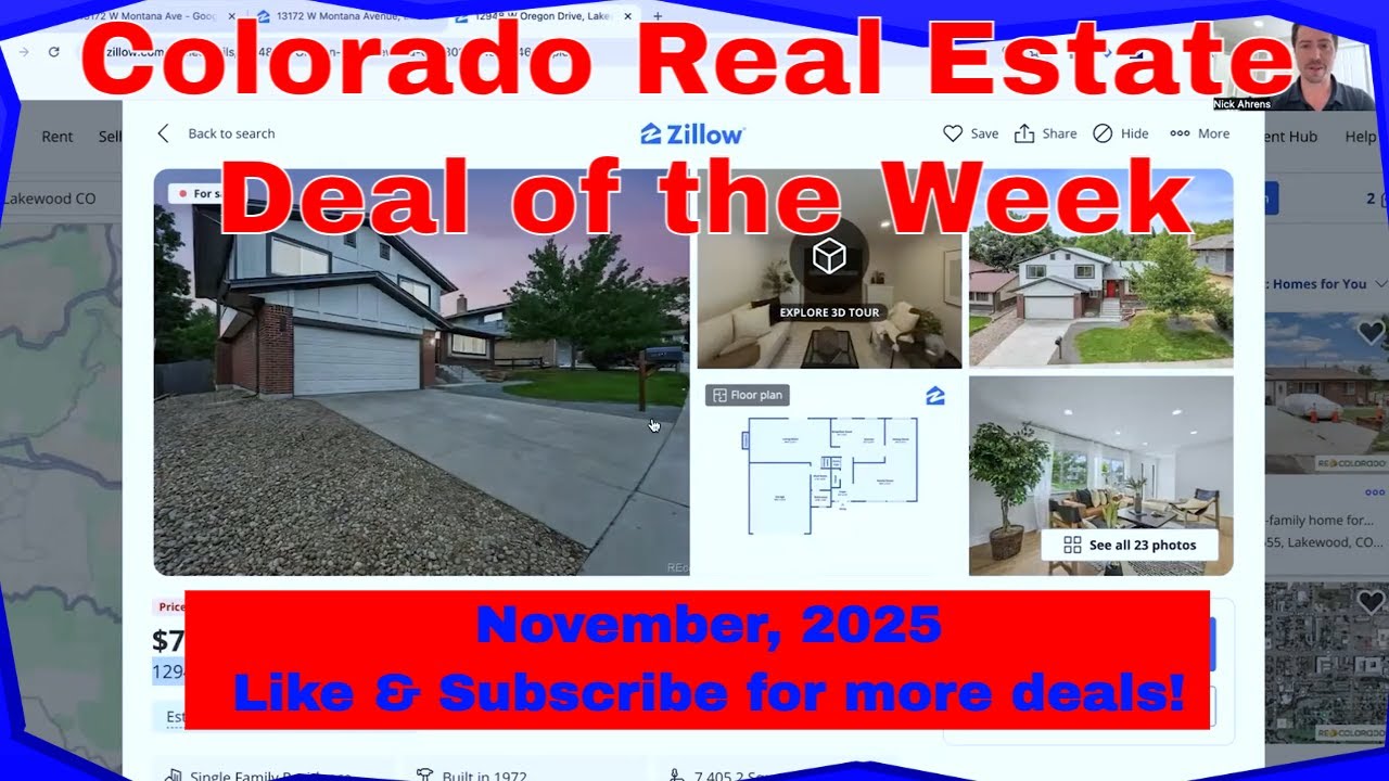 Real Estate Deal of the Week: Lakewood, CO (80228 - Green Mountain ...