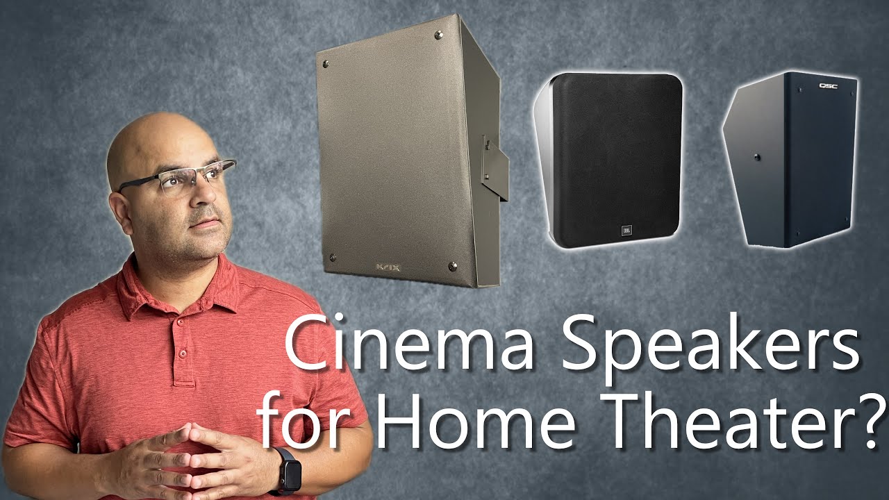 Transform Your Home Theater with Cinema-Grade Speakers!