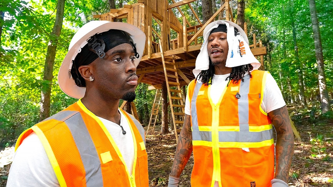 AMP TRIES BUILDING A TREEHOUSE