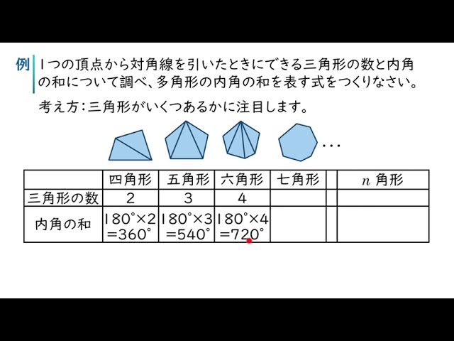 中2 平行と合同4 多角形と角① - YouTube