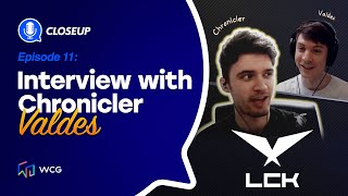 WCG Close-up Ep.11: Interview with LCK Caster, Chronicler  l  Valdes #esports