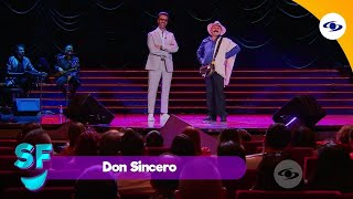 El elenco de Sábados Felices olvidó llevar a Don Sincero en el crucero, pero él llegó nadando