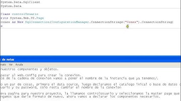 Tutorial Asp.Net y SQL Server. Parte 1 (crear base de datos y llenar gridview)