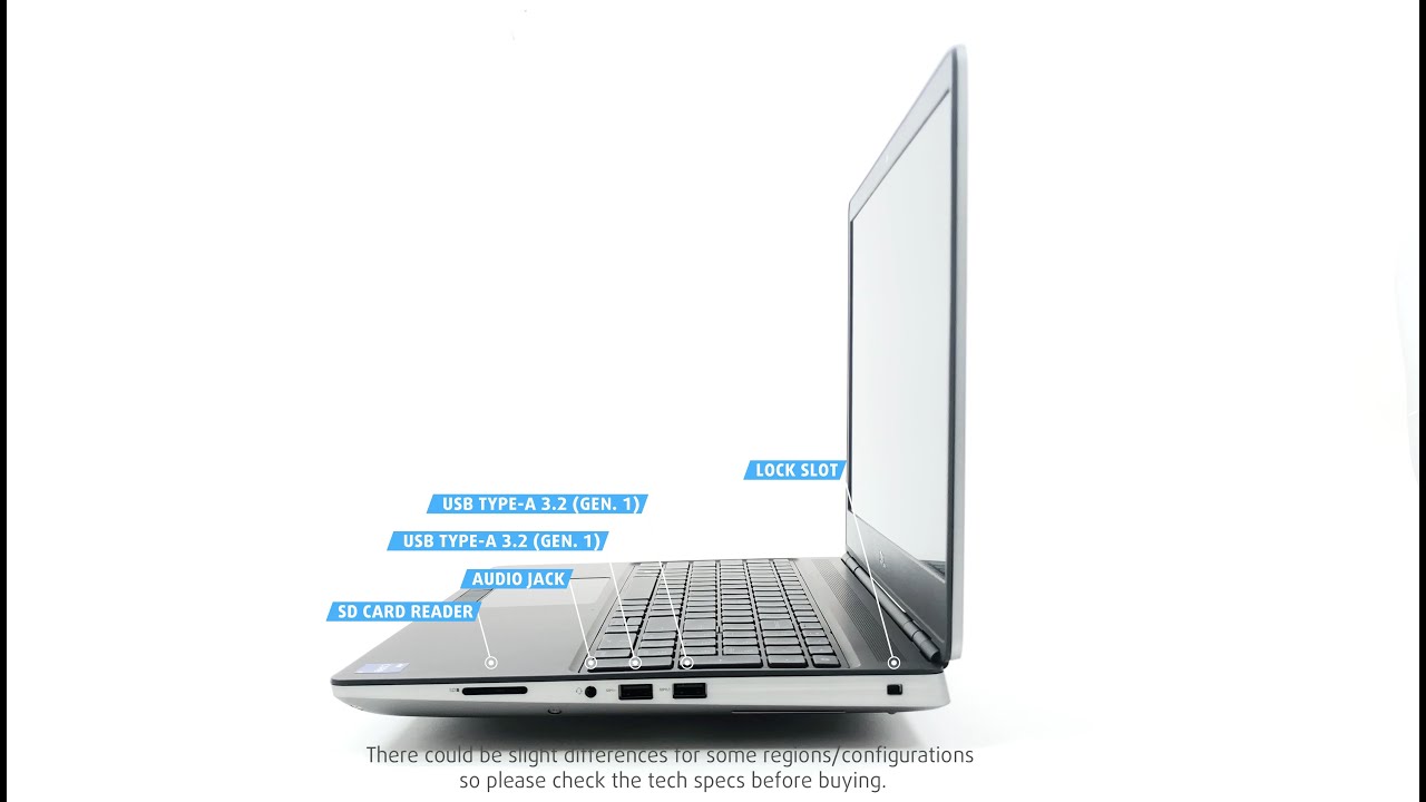 🔄 Dell Precision 15 7560 - Ports info and 360º look