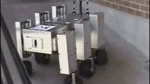 CSOIS T3 ODV unmanned vehicle spin in place and maintain level on a slope