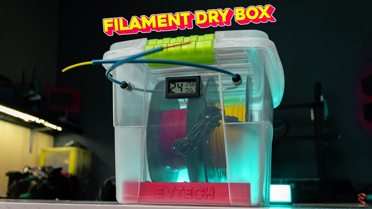 My improved diy filament drybox! : r/3Dprinting