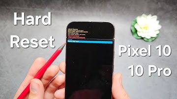 How to Hard RESET Google Pixel 10 / 10 Pro using Recovery Mode - Wipe Data & Restore Phone