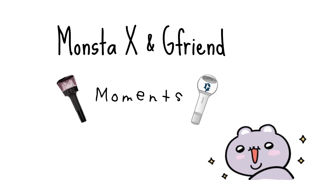 Monsta X & Gfriend moments