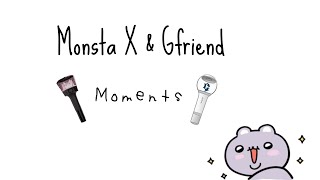 Monsta X & Gfriend moments