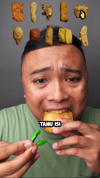 MAKAN ANEKA MACAM GORENGAN ABANG-ABANG