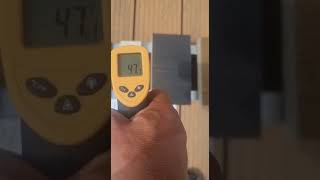 AB Commercial Decking - Decking Temperature Test 2