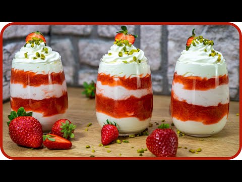 Video: Quark-Dessert Mit Rhabarber