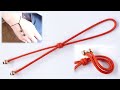 DIY Hanging Beads Sliding Knot Friendship Bracelet - Parallel Strands Version - How to Measure/Make