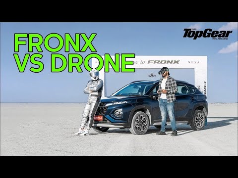 FRONX Vs Drone: A battle of pace and precision!