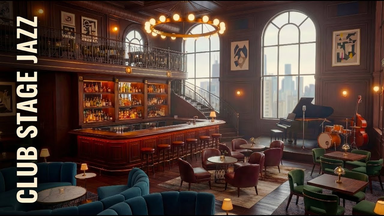 Club Stage Jazz — 1 Hour (No Vocals) | Somewhere in Chicago