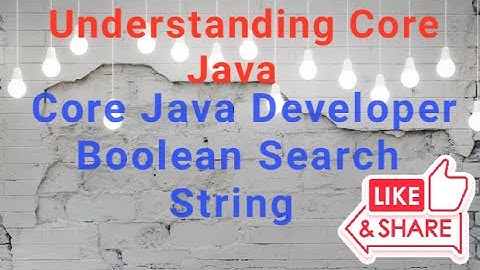 Boolean Search Strings | Boolean Java | Recruiter