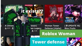 Roblox tower defense but woman? screenshot 4