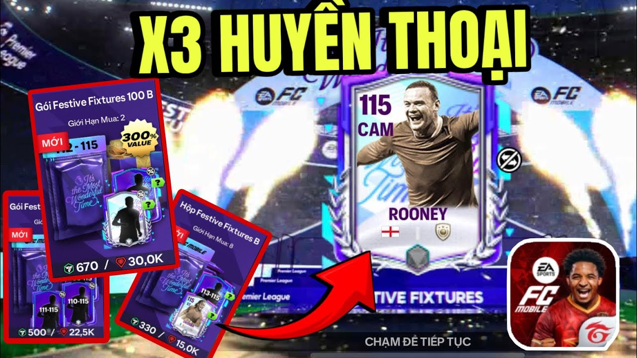 SIÊU PHẨM MỞ FULL GÓI NGON NHẤT MÙA FESTIVE THU VỀ TOÀN HÀNG KHỦNG | FC MOBILE VIỆT NAM 🇻🇳