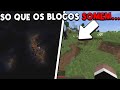 MINECRAFT MAS OS BLOCOS DESAPARECEM ONDE QUER QUE VAMOS !!