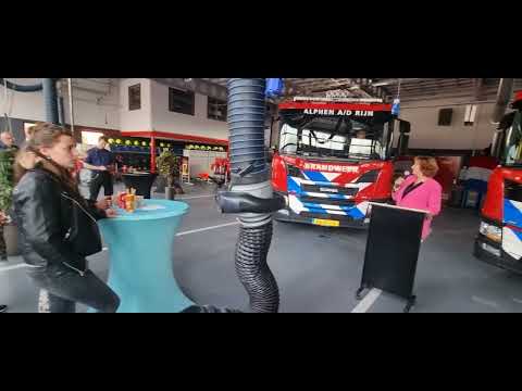 Onthulling nieuwe tankautospuiten #brwhm in Alphen aan den Rijn 30-09-22