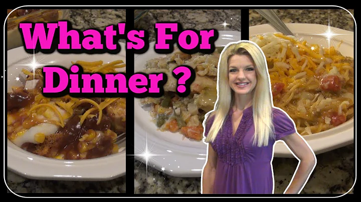 What's For Dinner? | Easy Chicken Pot Pie | Taco S...