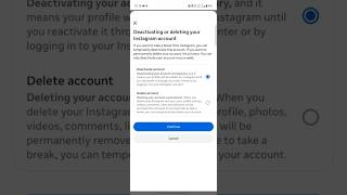 DELETE INSTAGRAM ACCOUNT #shorts #howto #youtubeshorts #instagram #account #solution #tech
