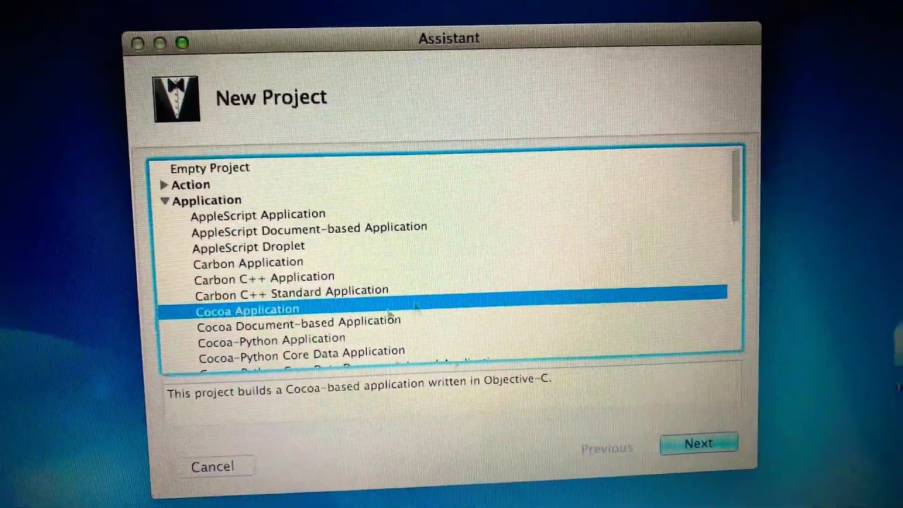 How to create an Xcode project