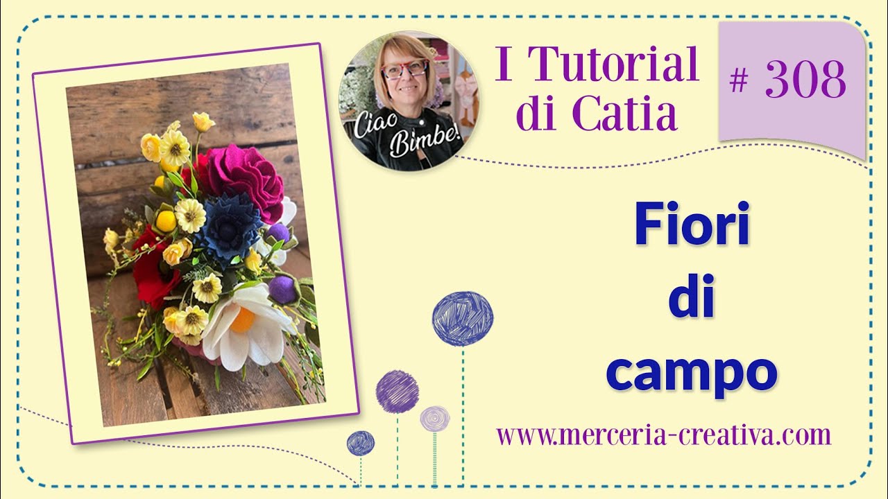 308# FIORI DI CAMPO FAI DA TE TUTORIAL