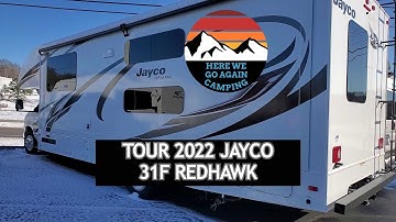 Camper tour 2022 Jayco 31F Redhawk motorhome